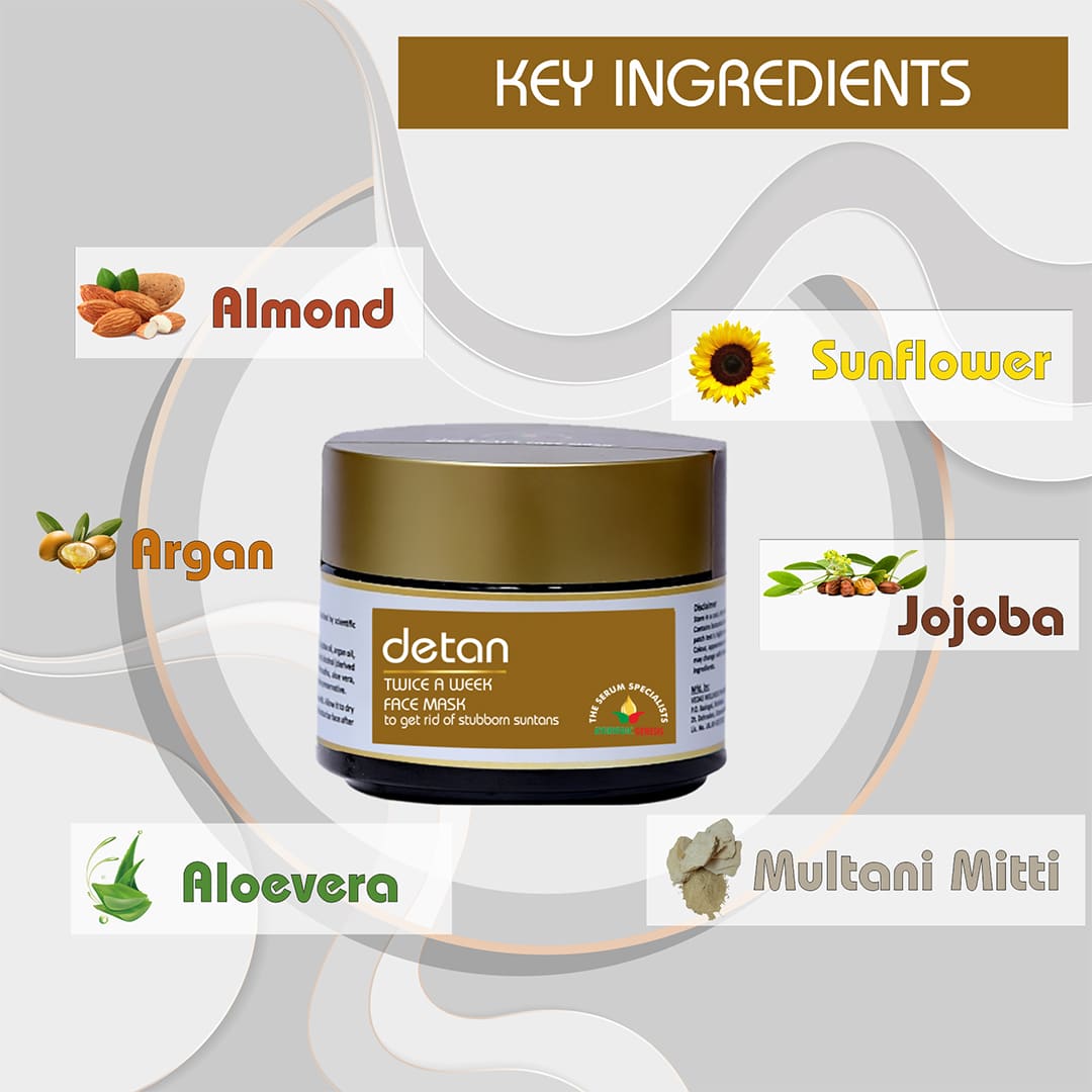 Detan Cream by The Serum Specialists Ayurvedic Genesis 3