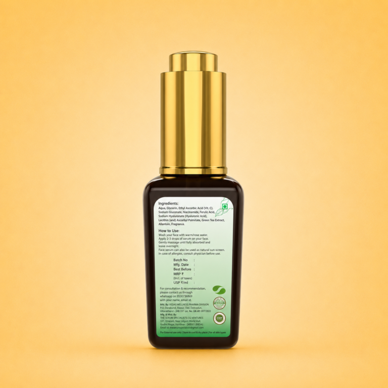 The Serum Specialists Moringa, Flax Seed & Cucumber Face Serum