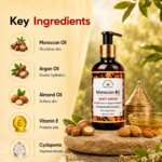 The Serum Specialists Moroccan Oil Body Serum - With 10X Power of Argan & Almond Oil - Image 4