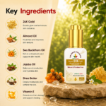 The Serum Specialists Liquid 24K Gold Almond & Argan Oil Face Serum - Image 4