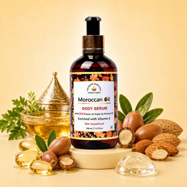 The Serum Specialists Moroccan Oil Body Serum - With 10X Power of Argan & Almond Oil