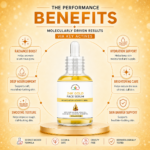 The Serum Specialists 24K Gold Face Serum with Argan, Almond, Jojoba & Rosehip Oils - Image 3