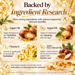 The Serum Specialists 24K Gold Face Serum with Argan, Almond, Jojoba & Rosehip Oils - Image 6
