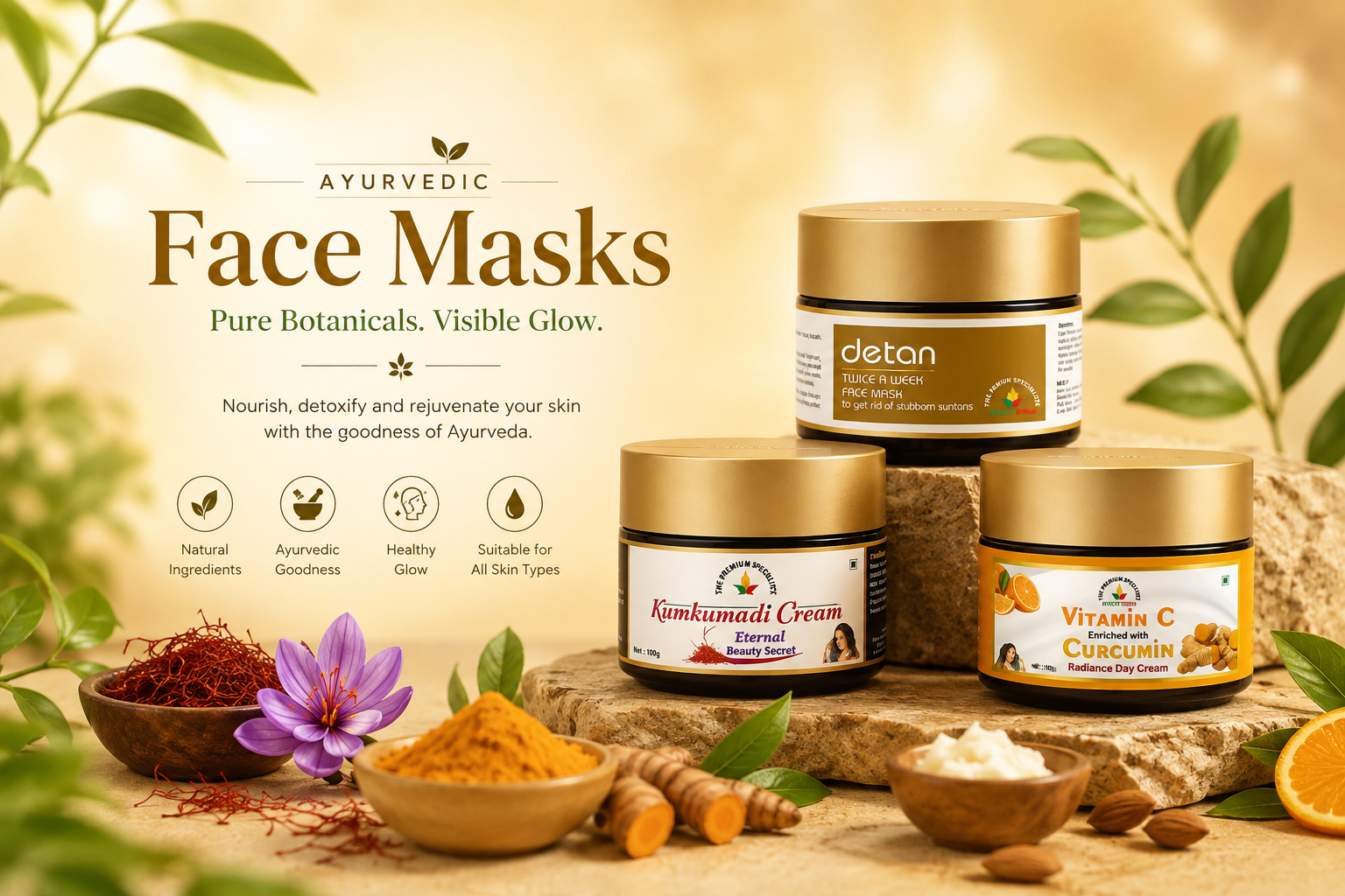 Face Masks – Reveal Naturally Radiant & Healthy-Looking Skin